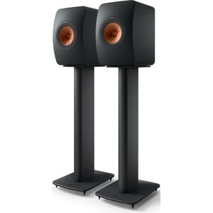 KEF LS50 Meta + Performance stands S2 - Carbon Black (Bundel)