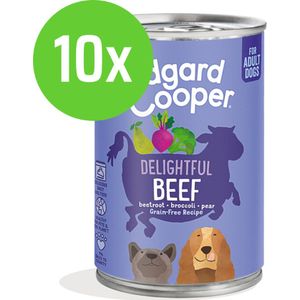 Edgard & Cooper Adult Rund - Hondenvoer - 400 gram - 10 blikken