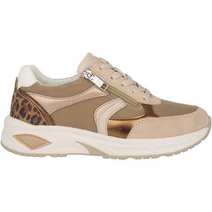 Waldläufer H-Jill - dames sneaker - beige - maat 37.5 (EU) 4.5 (UK)