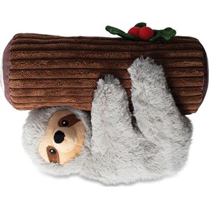 Petshop by Fringe Studio - 289838 - Yule love this - Hondenspeelgoed - Hondenspeeltjes - Hondenspeelgoed - Speelgoed hond - Kerst - Luiaard - Hondenknuffel - Piepspeelgoed hond