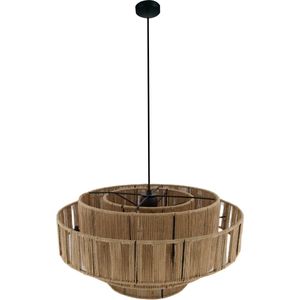 DKNC - Hanglamp Droom - jute - 50x50x26cm - Bruin