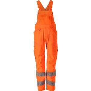 Mascot Accelerate Safe Amerikaanse overall met kniezakken 24569-236 - Hi-Vis oranje - C64 - 82