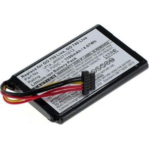 OTB Accu Batterij TomTom Go 740 Live / 740TM / 750 / 750 Live - 1100mAh