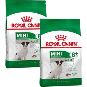 Royal Canin Shn Mini Adult 8plus - Hondenvoer - 2 x 8 kg