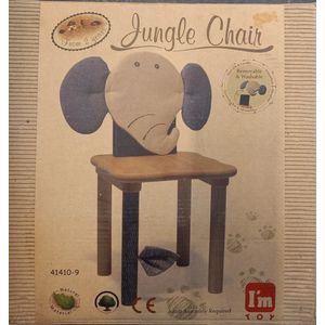 Jungle chair - Zebra stoel - I'm Toy - Natuurlijke materialen