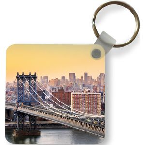 Sleutelhanger - Uitdeelcadeautjes - Manhattan Bridge in New York - Plastic