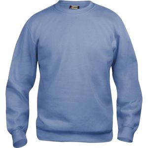 Clique Basic Roundneck 021030 - Licht-blauw - XL