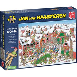 Santa's Village (1000 stukjes) - Jan van Haasteren Puzzel