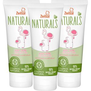 Zwitsal - Naturals - Bodycreme - 3 x 100ml - Voordeelpack