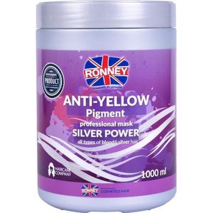 RONNEY No Yellow Masker 1000ml |Anti-Yellow Pigment Mask Silver Power 1000ml