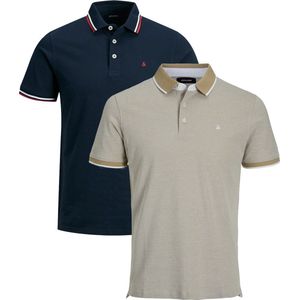 Jack & Jones Heren poloshirt 2 pack Paulos - Slim Fit