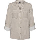 VERO MODA VMBUMPY L/S SHIRT NEW WVN GA NOOS Dames Blouse - Maat L