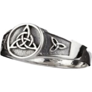 Zilveren ring ‘Keltische knopen’ (R5404.65)