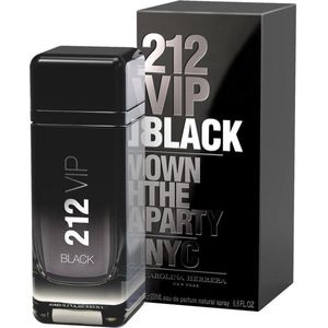 Carolina Herrera 212 Vip Black 200 ml Eau de Parfum - Herenparfum