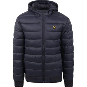 Lyle & Scott Baffle Jas Navy - Maat XXL - Heren - Tussenjas