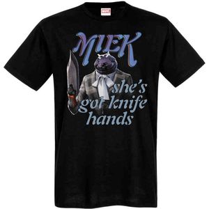 Marvel Thor - Miek Heren T-shirt - M - Zwart