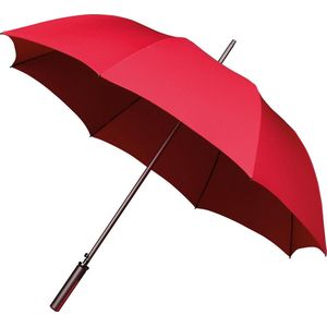 Falcone® Golfparaplu - Automaat - Ø 120 cm - Lichtgewicht met trendy handvat - Rood