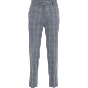 Van Gils Heren slim fit pantalon met dessin