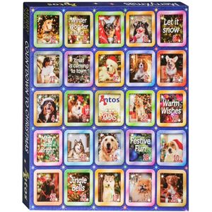 Honden Kerst Cadeau Adventskalender Snacks Kerstmis Honden Advent Hokjes Kalender Hond Verrassing