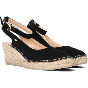 Fred De La Bretoniere 153010276 Espadrilles - Zomer Schoenen - Dames - Zwart - Maat 36