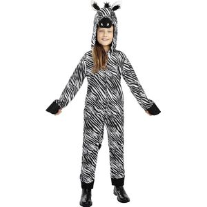 FUNIDELIA Zebra kostuum voor meisjes en jongens - 3-4 jaar (98-110 cm)