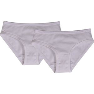 Woody Meisjes slip - duopack, roze dots , Basis ondergoed - 8 jaar