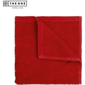 The One Towelling Keukenhanddoek - Handdoek - 100% katoen - 50 x 50 cm - Rood