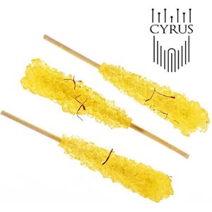 Cyrus - CyrusCoffee - Saffraan Kandij Suiker Sticks (6 stuks; per stuk individueel verpakt)