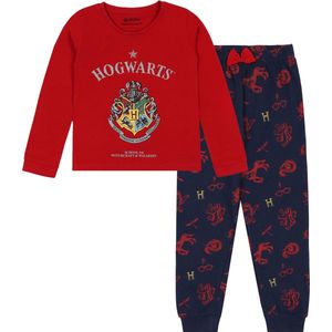 Harry Potter - Pyjama voor meisjes, lange broek, lange mouwen, katoen, OEKO-TEX / 116