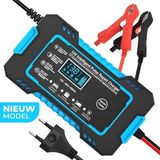 2025 Acculader - 12/24V 4/6/8A - Reparatiemodus - Druppellader - Accu Lader voor Auto / Motor / Scooter / Boot / Camper - Nederlandse Handleiding