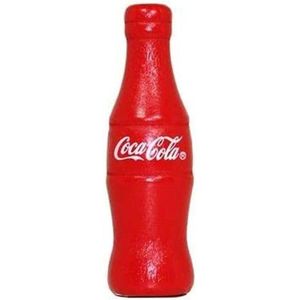 Coca-Cola Houten Contour Fles Magneet - Rood