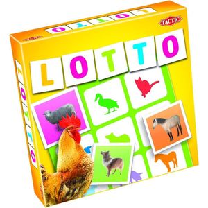 Boederijdieren Lotto - Kleurrijke afbeeldingen van boerderijdieren en hun vormen - Leeftijd 3+ - 2-4 spelers