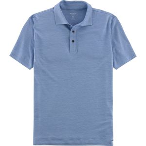OLYMP Polo Level 5 Casual - slim fit polo - lichtblauw - Maat: S