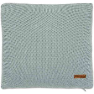 Baby's Only Gebreid sierkussen babykamer Classic - Stonegreen - 40x40 cm - Inclusief kussenvulling