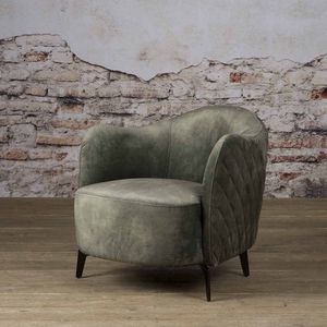 Fauteuil Bondo | Velvet Donkergroen