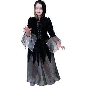 Halloween - Horror vampier jurk / kostuum voor meisjes - Halloween outfit 128