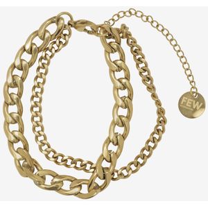 Essenza Double Chain Bracelet Gold