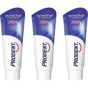 Prodent Tandpasta - White System - 3 x 75 ml