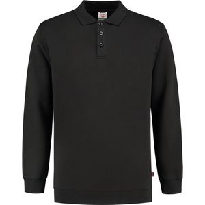 Tricorp 301016 Polosweater Boord 60°C Wasbaar - Zwart - 8XL