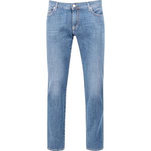Alberto Heren Stock Slim Jeans Blauw maat 38/34