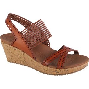 Skechers Beverlee - Boho Glow 119330-LUG, Vrouwen, Bruin, Sandalen, maat: 41