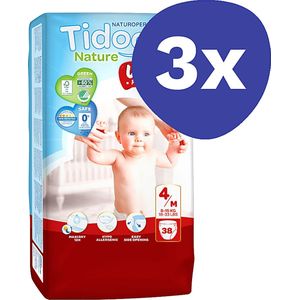 Tidoo - Stand Up Slip - Maat 4 (8-15kg) (3x 38 stuks)