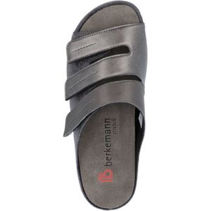 BERKEMANN – Damesmodel Andrea 01013-595 slipper – antraciet zilver/zwart – maat EU: 40 2/3 en UK: 7