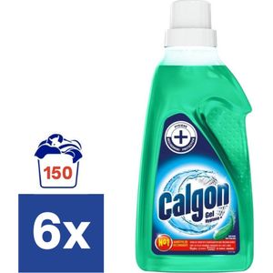 Calgon Hygiëne+ Wasmachinereiniger Gel (Voordeelverpakking) - 6 x 750 ml