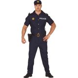 Fiestas Guirca - Kostuum Politieman maat M (48-50)