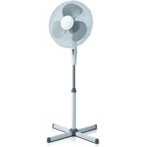 Goodivery - Ventilator staand - Staande ventilator - Frisse lucht staande ventilator - Wit - 40D x 40W x 130H