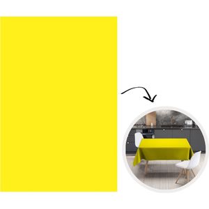 Tafelkleed - Tafellaken - 130x200 cm - Geel - Citroen - Neon - Kleuren - Binnen en Buiten