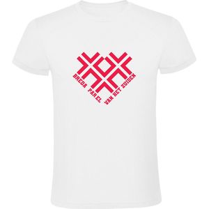 Breda parel van het zuiden Heren T-shirt - stadswapen - breda - parel - zuiden - brabant - noord brabant - steden - stadsvlag