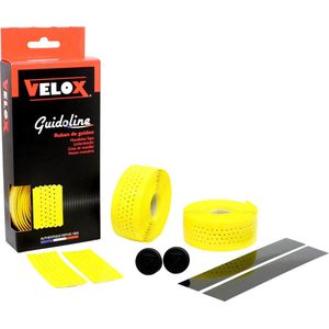 Velox Stuurtape Gloss Soft geperforeerd geel (2st)