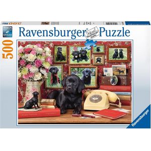 Puzzel Mijn Trouwe Vrienden (500 Stukjes, Honden Thema)